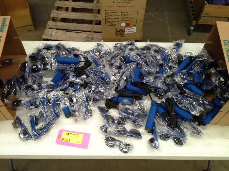 lot 396 image: Blue Cross Blue Shield Promotional Sunglasses, Jump Ropes