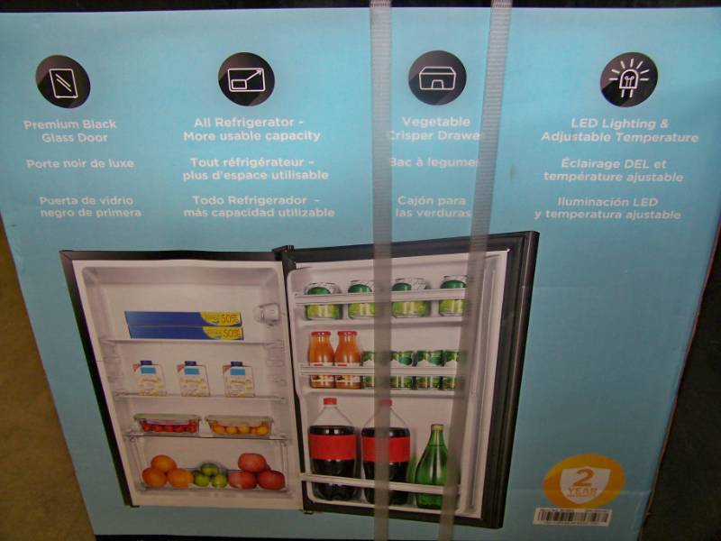 lot 4 image: Hisense, RS44G1, 4.4 cu.ft., Free-Standing, Compact Refrigerator (Fridge) - NEW in Original, Sealed Box