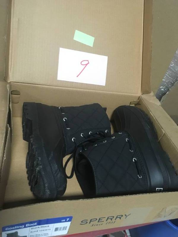 Paul Sperry Gosling Boots, BlackBlack, Sz 7 not used