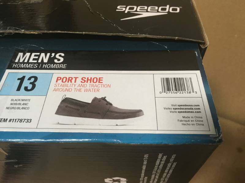 speedo mens port shoe