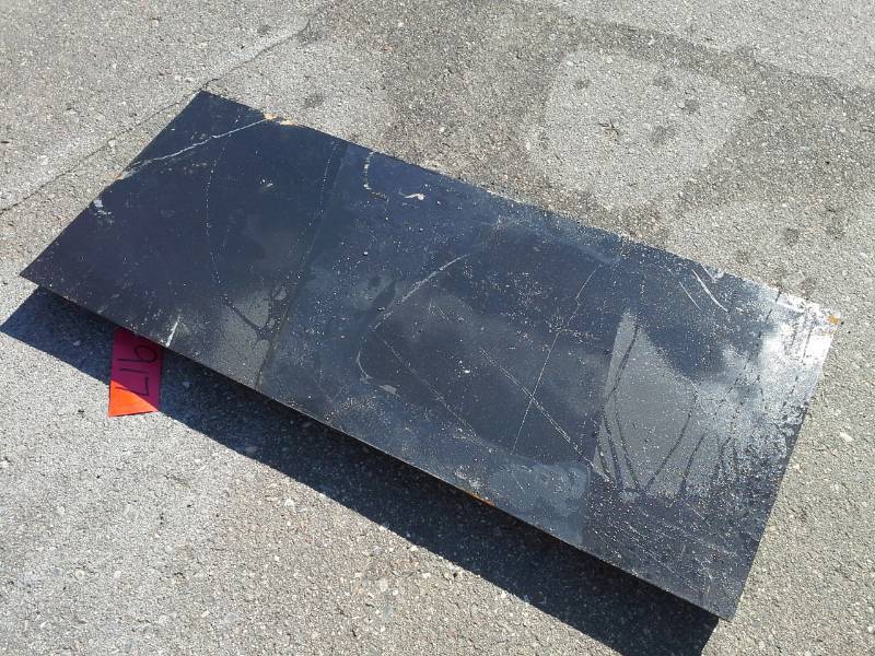 lot 917 image: Blank AdapterPush Plate (Skid Steer Attachment)