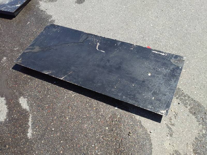 lot 921 image: Blank AdapterPush Plate (Skid Steer Attachment)