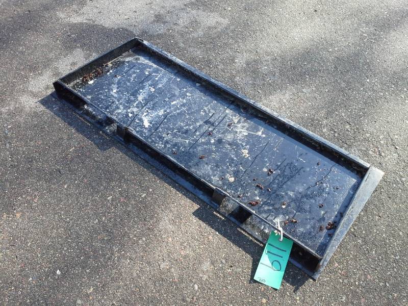 Blank AdapterPush Plate (Skid Steer Attachment)