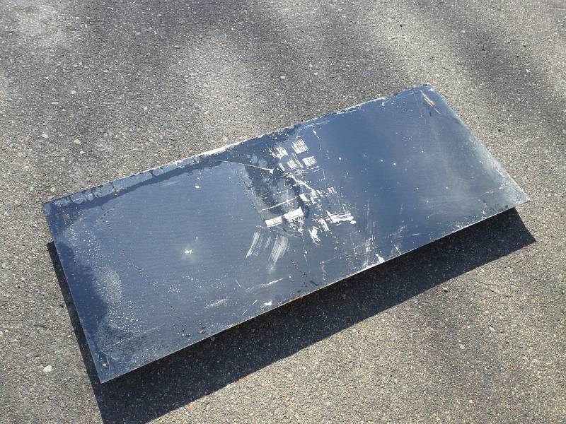 Blank AdapterPush Plate (Skid Steer Attachment)
