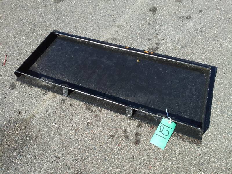 Blank AdapterPush Plate (Skid Steer Attachment)