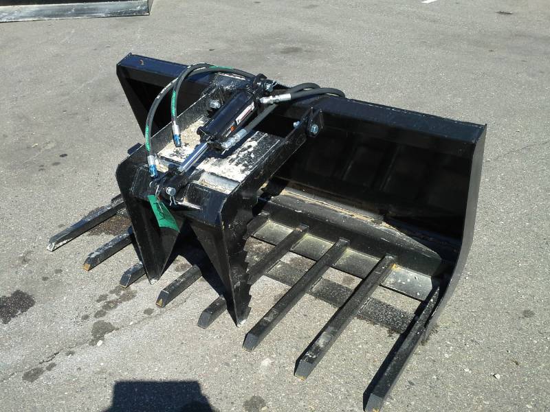 60 Single Grapple Bucket (Skid Steer Attachment)