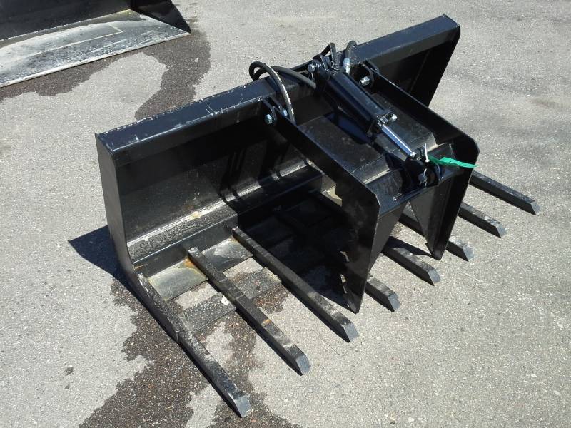 60 Single Grapple Bucket (Skid Steer Attachment)