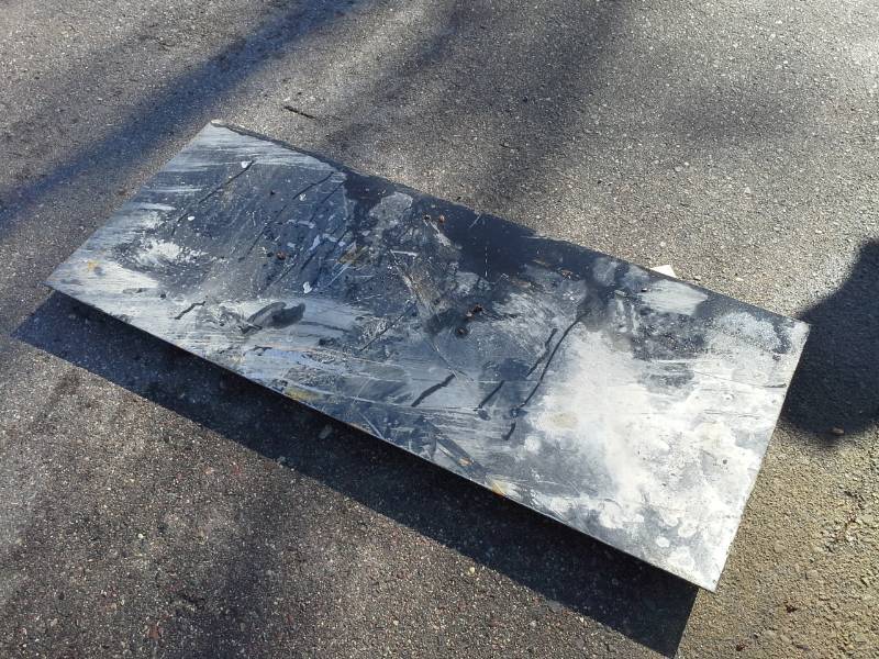 Blank AdapterPush Plate (Skid Steer Attachment)