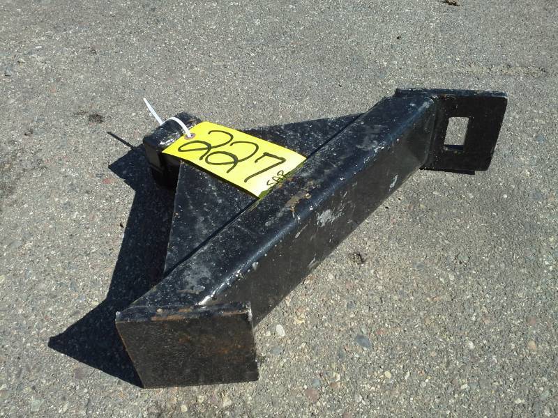 Receiver Hitch for Skid Steer Quick Attach