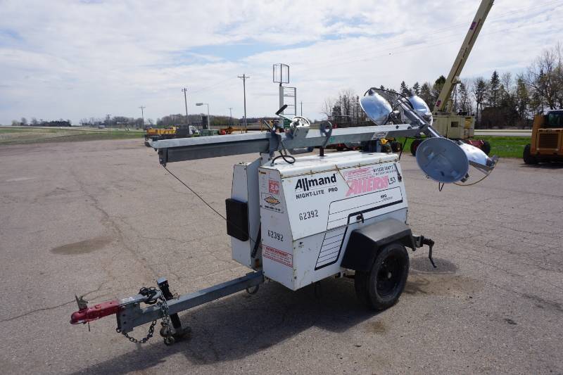 Allmand Night Light Pro Tow Behind Portable Sho Lighting Tower