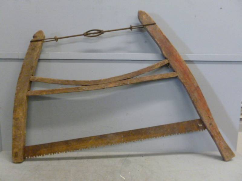 lot 89 image: Vintage Buck Saw