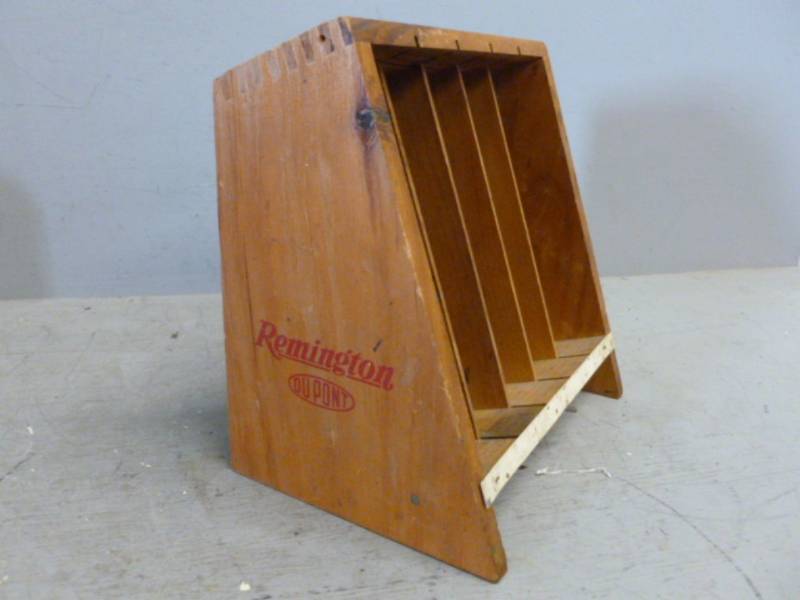 lot 113 image: Vintage Ammo Rack