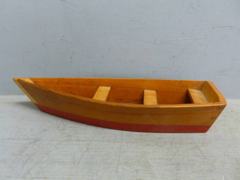 lot 169 image: Custom Made Wooden Boat