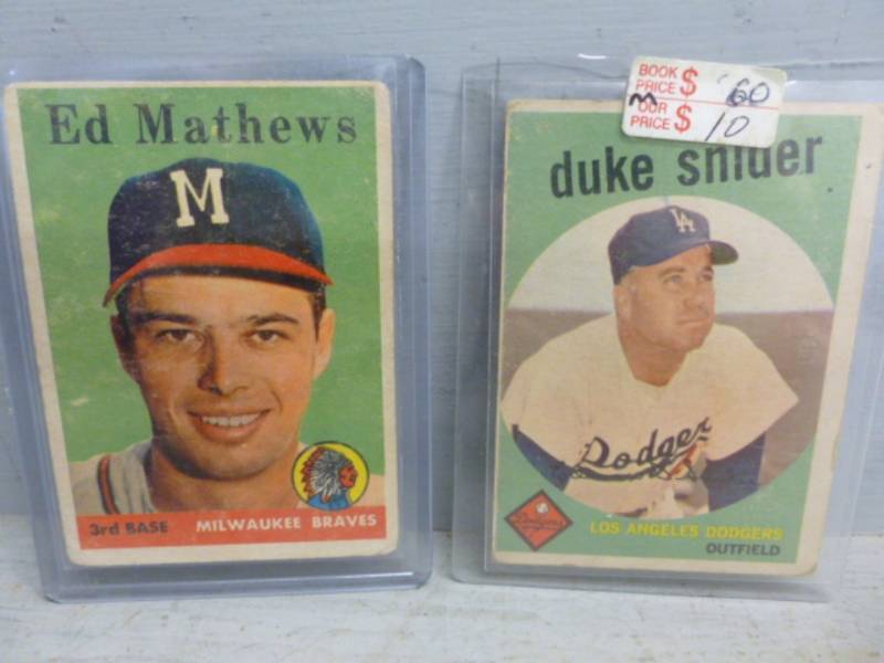 lot 177 image: Vintage Sports Cards