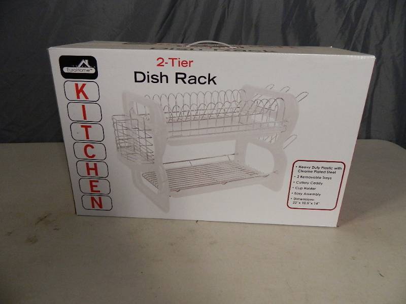 lot 34 image: New 2 Tier Dish Rack