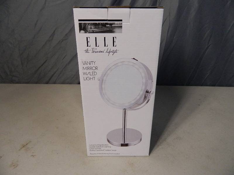 lot 38 image: New Elle LED Lit Vanity Mirror