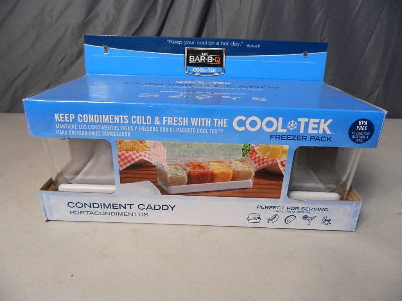 lot 62 image: CoolTek Condiment Caddy Freezer Pack