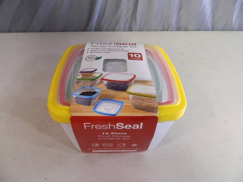 lot 140 image: New Fresh Seal Storage Set