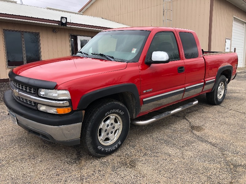 2000 CHEVY SILVERADO 1500 4X4 NO RESERVE