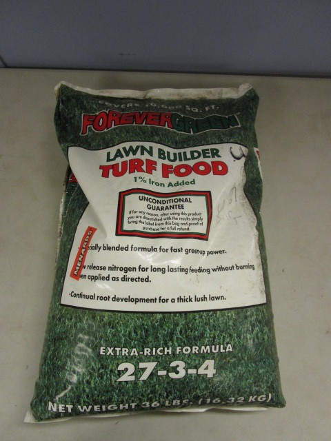 lot 507 image: FOREVERGREEN TURF BUILDER
