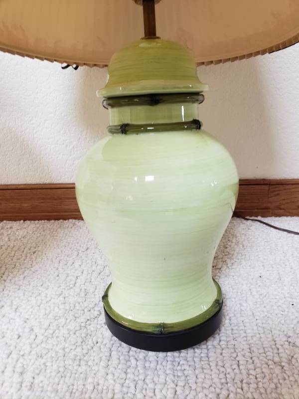 lot 108 image: (2) Table Lamps (1) is Gabberts