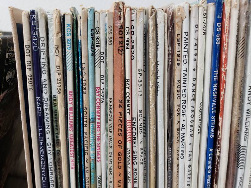 lot 112 image: Vintage Vinyl Records Collection