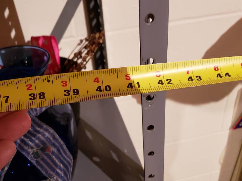 lot 128 image: Metal Shelf Racking