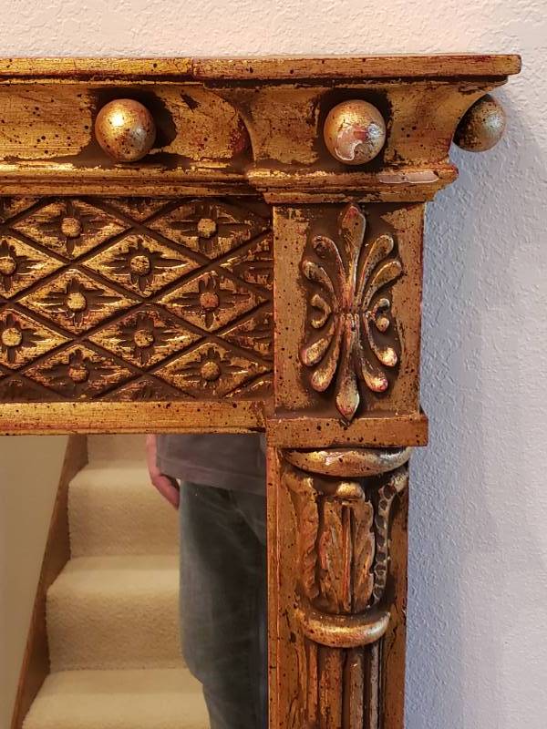 lot 136 image: Lovely Large Decorative Mirror