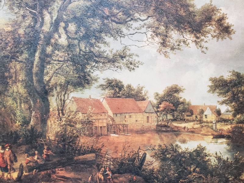 lot 141 image: Painting in Wooden Frame