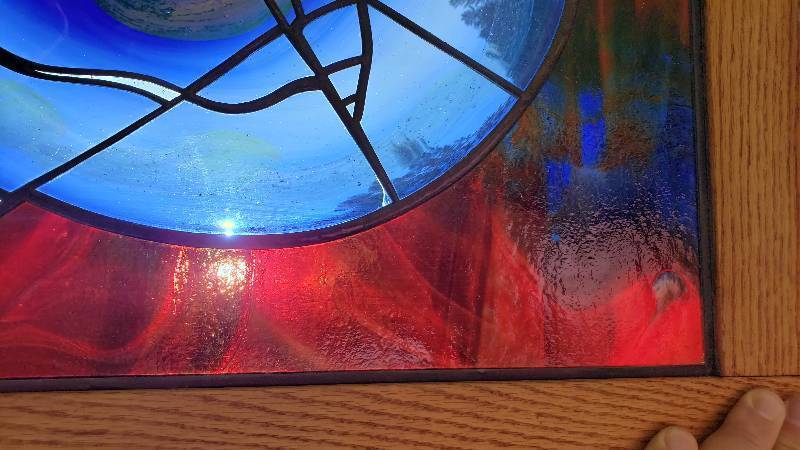 lot 19A image: Michael Lauer Stained Glass Window Art