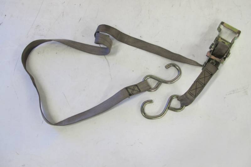 lot 50 image: Lot of 7 GreyGold ISI 1 x 63 Ratchet Straps - USED