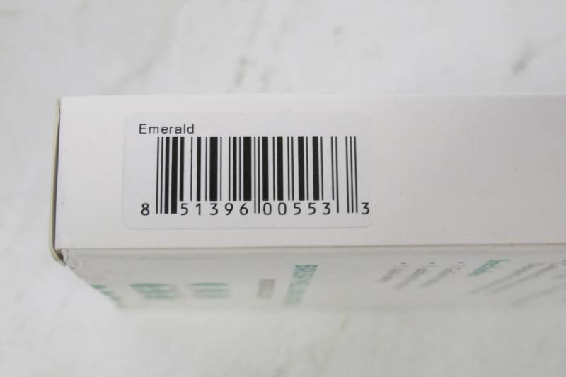 lot 84 image: Pop Dental GO Sonic Electric Rechargeable Toothbrush - Emerald  Silver Ring - Super Soft