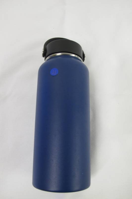 lot 110 image: Hydro Flask 32 oz. Wide Mouth Insulated Stainless Steel Water Bottle - Cobalt Blue
