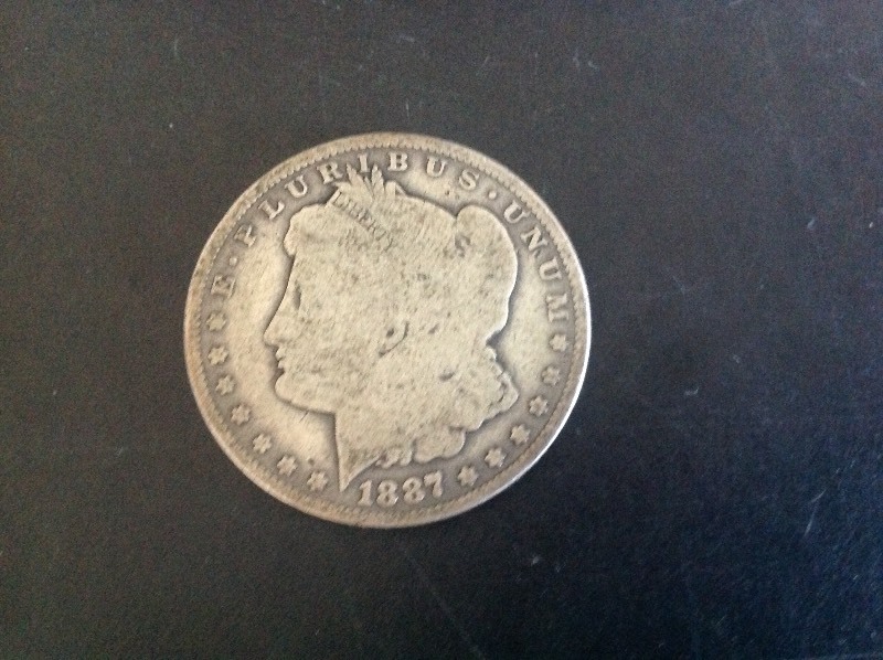 1887 Morgan Silver Dollar