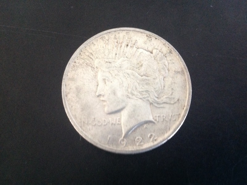 1922 Peace Silver Dollar
