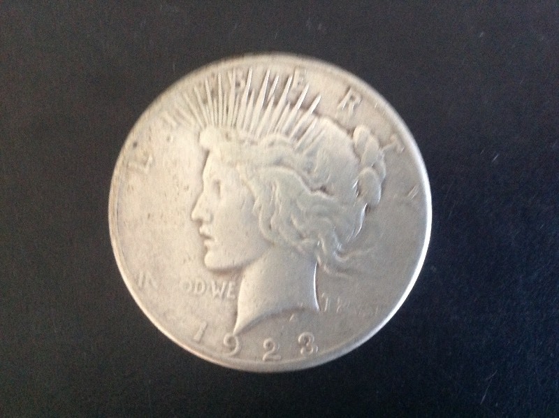 1923 Peace Silver Dollar
