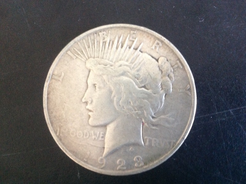 1923 Peace Silver Dollar