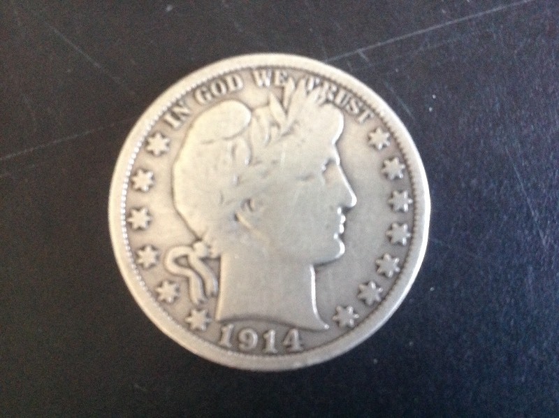 1914 Barber Half Dollar