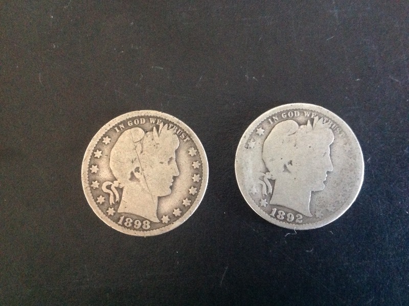 2 -  Barber Quarters 1892 & 1898