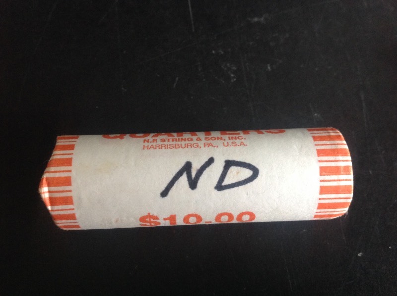 40 Count Roll of North Dakota Quarters 2006