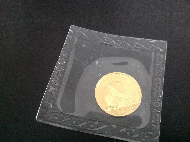 2016 Panda 3 Grams Gold Coin .999