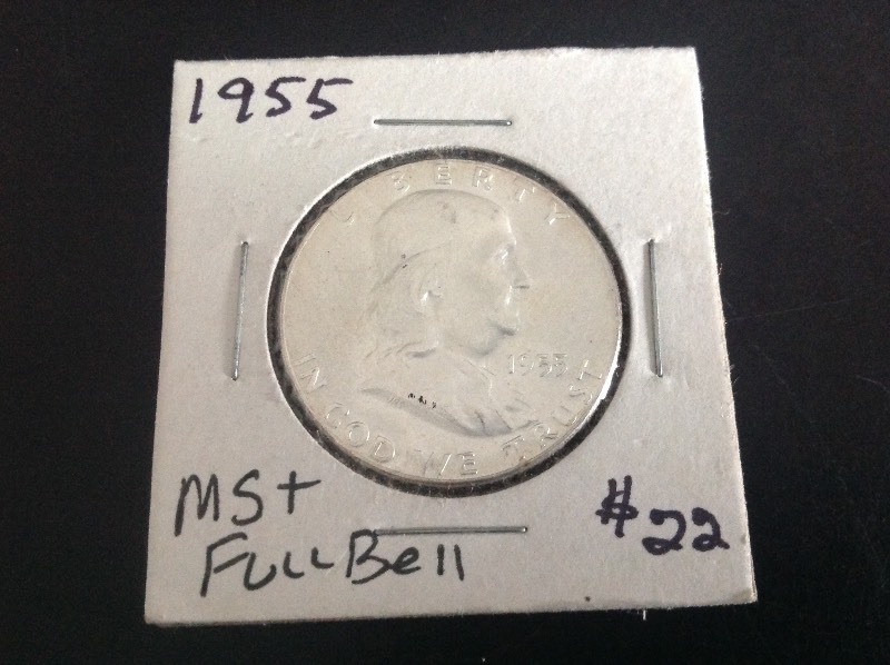 1955 Franklin Half Dollar