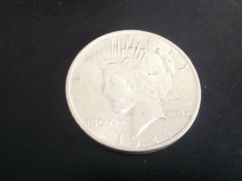 1924 P Peace Dollar