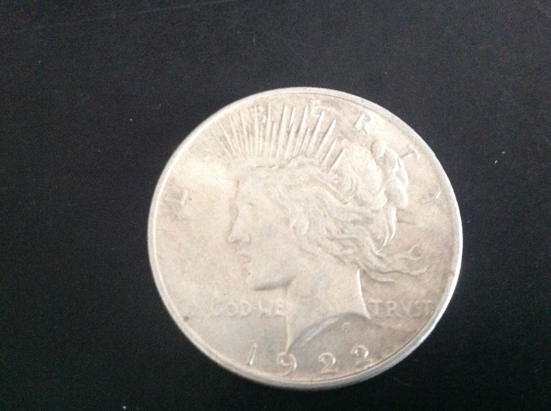 1922 P Peace Dollar