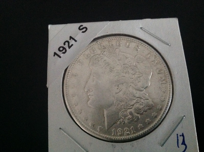 1921 S Morgan Dollar