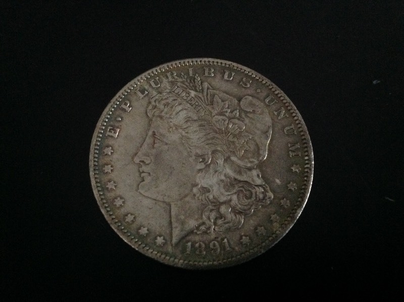 1891 S Morgan Dollar