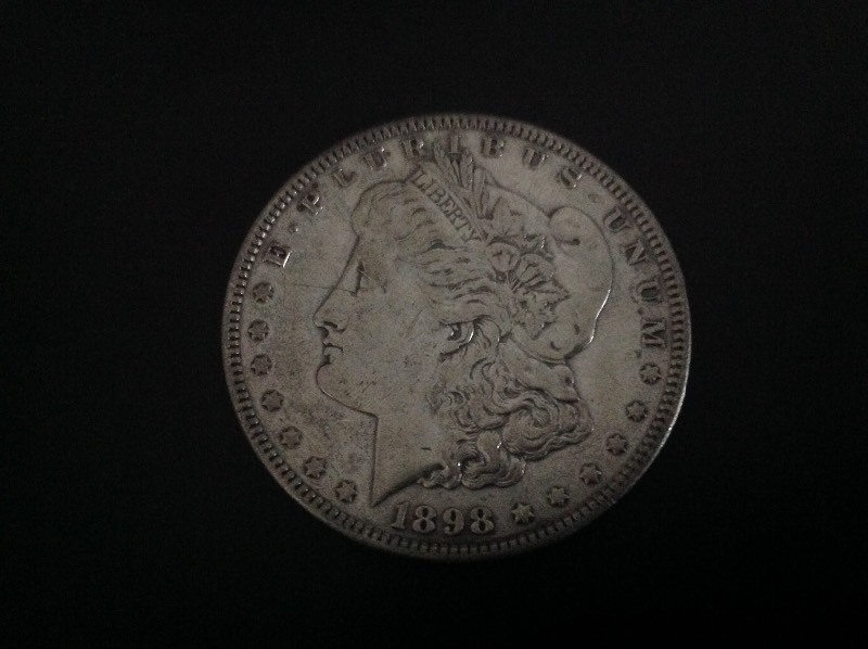 1898 P Morgan Dollar
