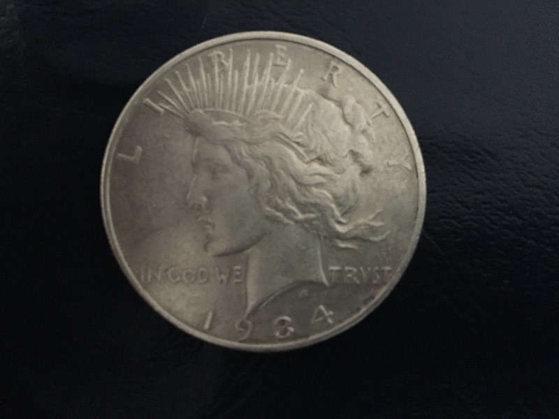 1934 D Peace Dollar