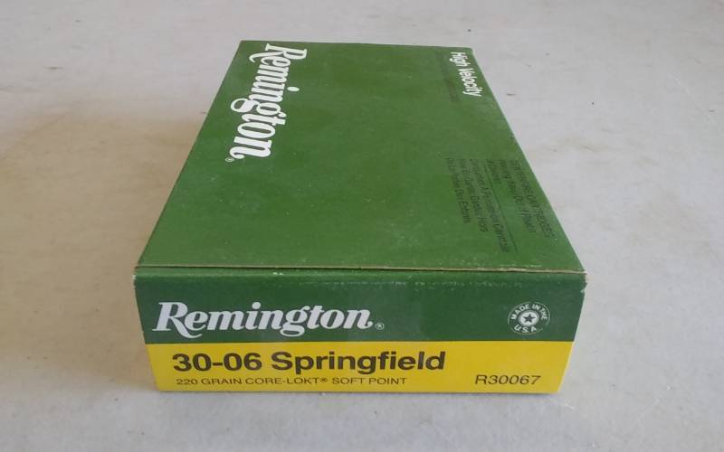 lot 10 image: Remington 30-06 Cartridges 20 Count
