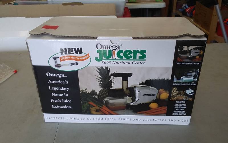 lot 52 image: NEW Omega Juicer Machine